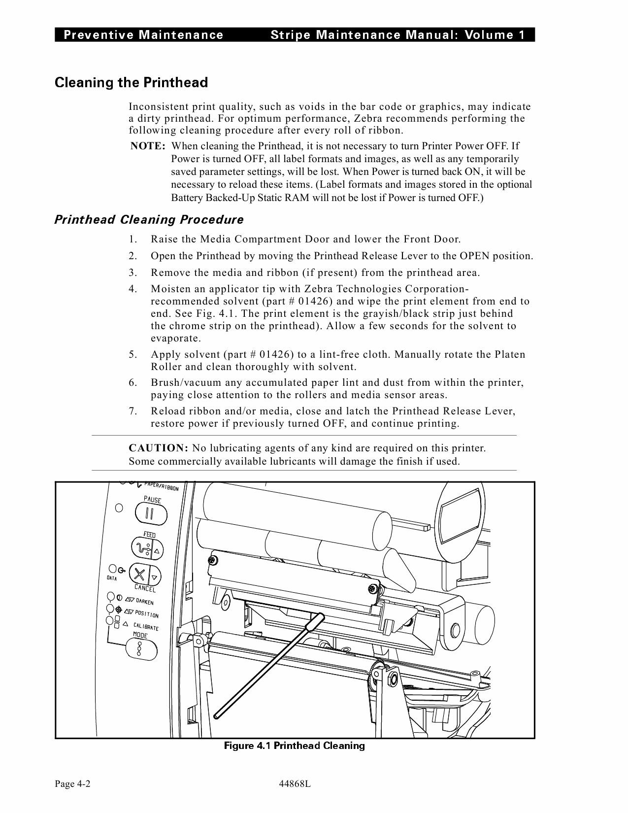 Zebra Label S300 S500 Maintenance Service Manual-2